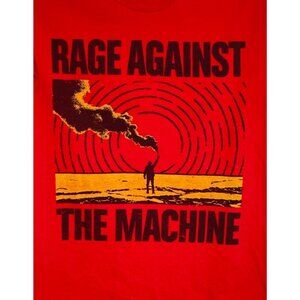 Vintage Y2K Rage Against The Machine Band T-Shirt Tee Size S HTF